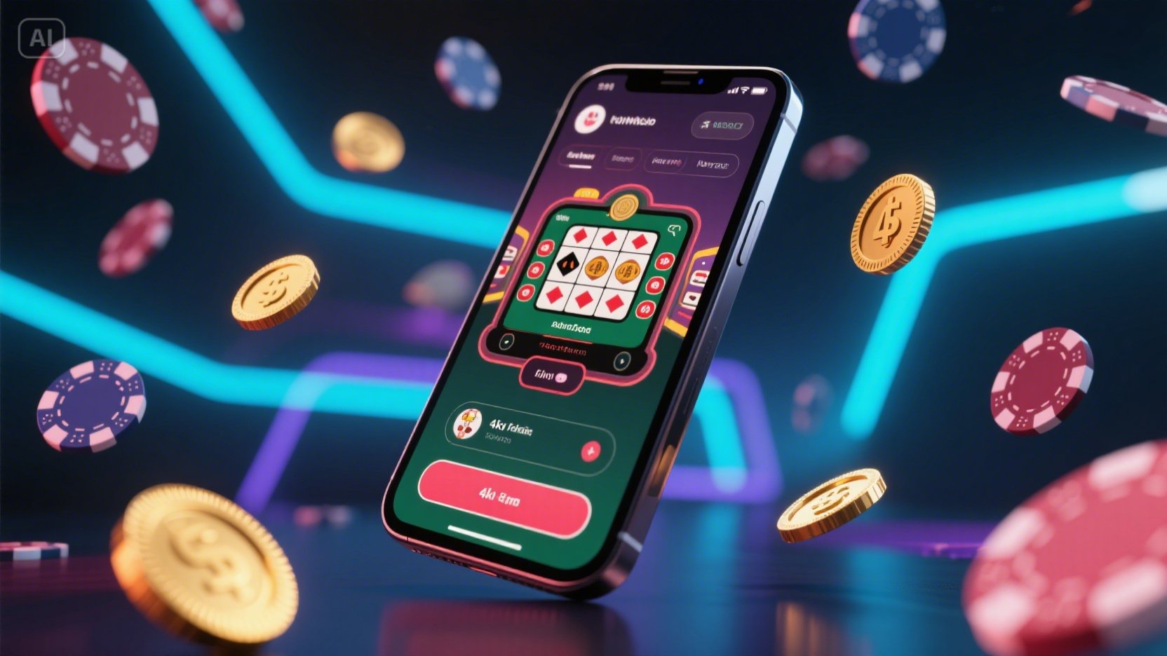 Casino playTIcasino desktop and mobile interfaces